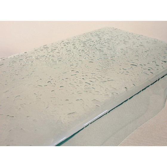 Image 1 of Table basse vintage en verre de Murano - années 1990