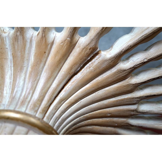 Image 1 of Table basse vintage en bois et verre par Chelini Florence, Italie 1970