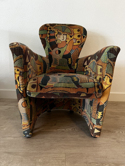 Fauteuil Leolux Emphora Par Frans Schrofer Et Clemens Briels