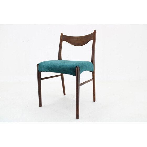 Image 1 of Ensemble de 4 chaises de salle à manger vintage par Arne Wahl Iversen pour Glyngøre Stolefabrik, Danemark 1960