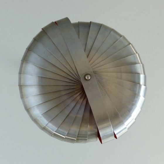 Image 1 of Lampe suspendue spirale vintage par Henri Mathieu pour Lyfa Français, 1965