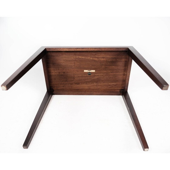 Image 1 of Table d'appoint vintage en acajou par Severin Hansen pour Haslev Furniture, 1960s