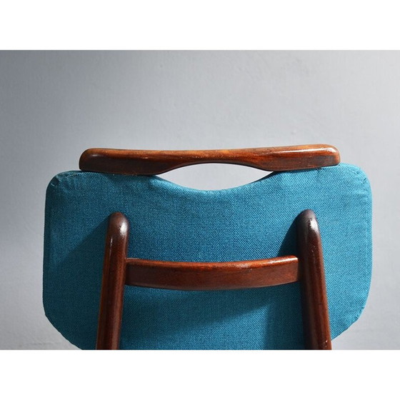 Image 1 of Chaise de salle à manger vintage en teck Pynock 1960s