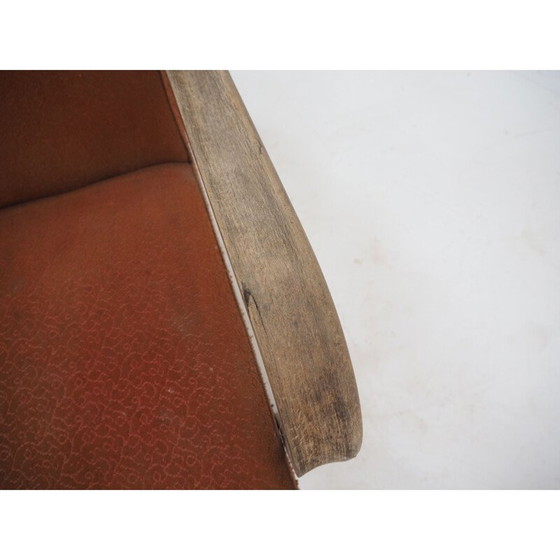 Image 1 of Fauteuil Mid Century HF 11 par J. Halabala, Tchécoslovaquie Années 1950