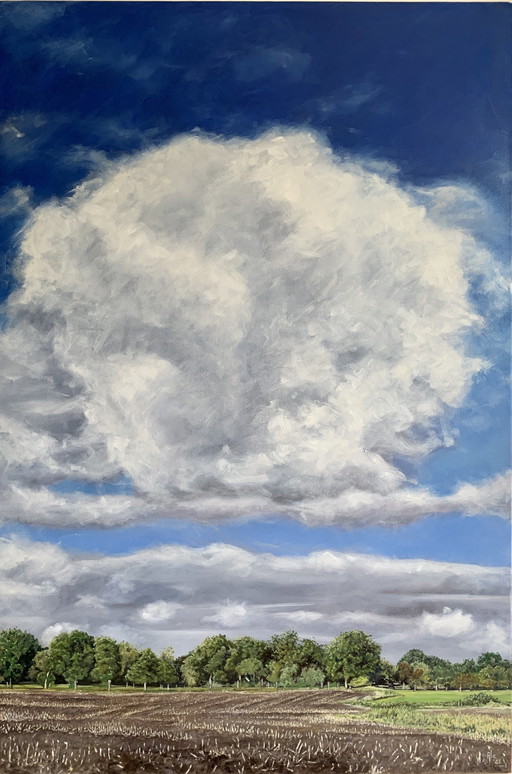 Peinture à l'huile, Le nuage