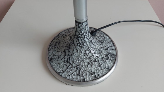 Image 1 of Lampe de table vintage en mosaïque de verre 1990.