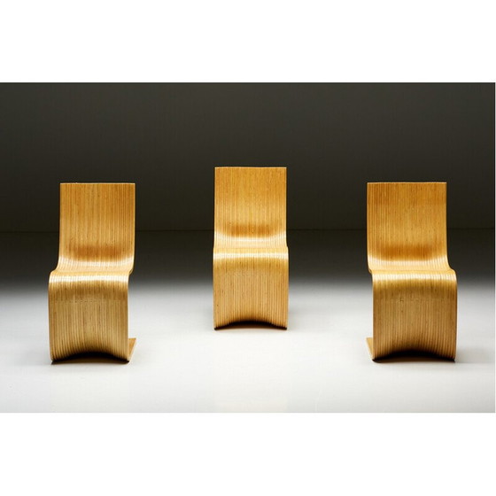 Image 1 of Chaises de salle à manger en bambou vintage pour Piegatto, 2006