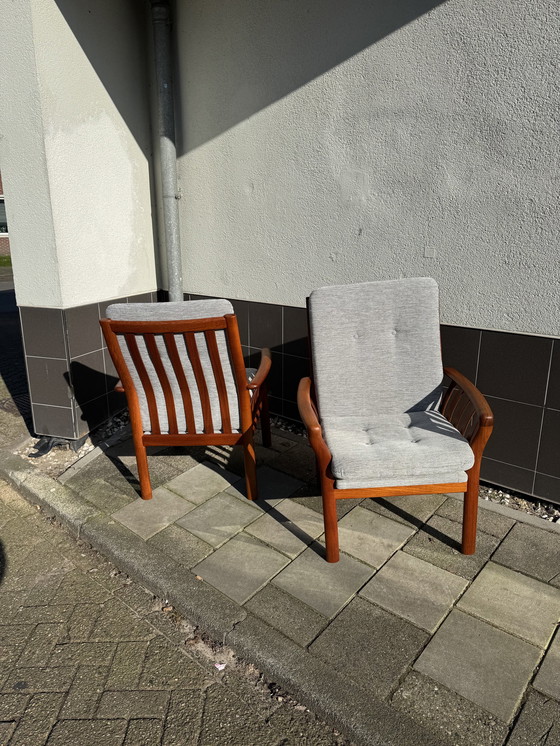 Image 1 of Paire de chaises longues Schou Andersen