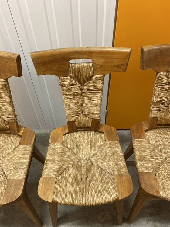 Image 1 of Chaises Arts & Crafts de W. Kuyper, Pays-Bas, années 1920