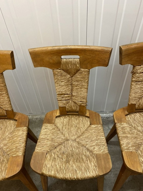 Image 1 of Chaises Arts & Crafts de W. Kuyper, Pays-Bas, années 1920