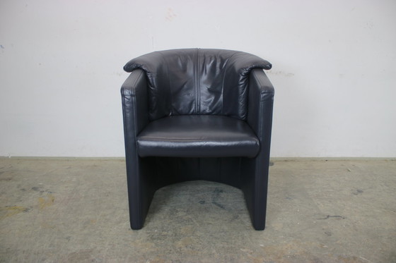 Image 1 of 4X Garniture Rolf Benz Club Fauteuil une place avec accoudoirs Cuir