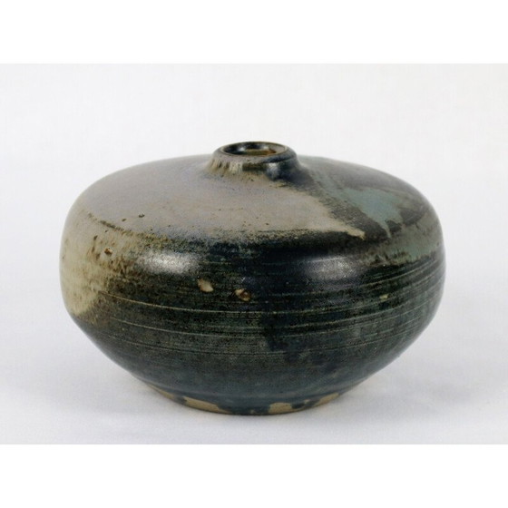 Image 1 of Vase vintage en céramique de Thierry Basile, 1980