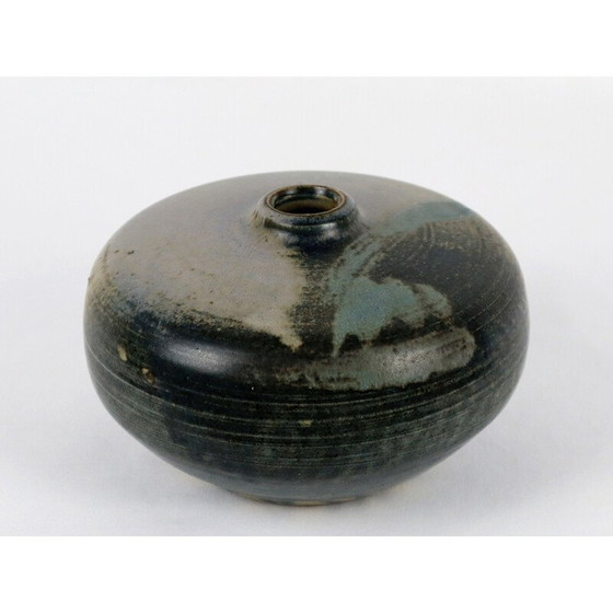 Image 1 of Vase vintage en céramique de Thierry Basile, 1980