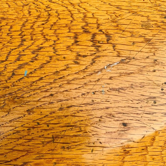 Image 1 of Table basse vintage de forme libre en bois massif, France 1960