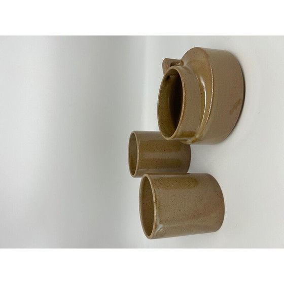 Image 1 of Tasses et sucrier vintage de Brenne, 1970