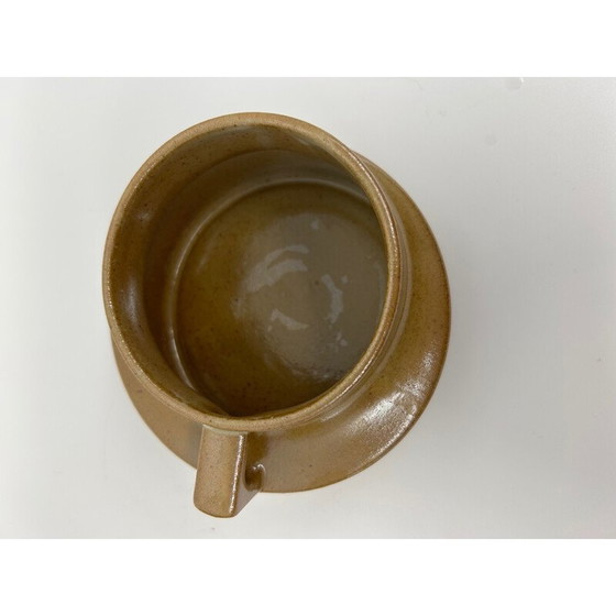 Image 1 of Tasses et sucrier vintage de Brenne, 1970