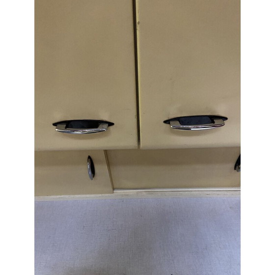 Image 1 of Cuisine vintage en bois beige, 1970