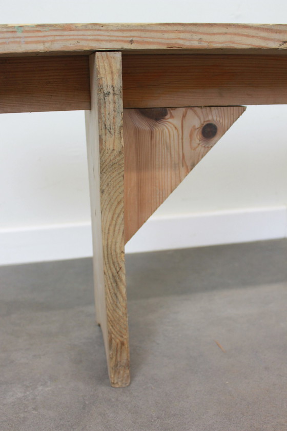 Image 1 of Banc De Ferme En Sapin
