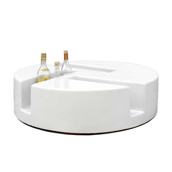 Image 1 of Chariot de bar vintage en fibre de verre Astarte Nerviano Space Era Italie 1970