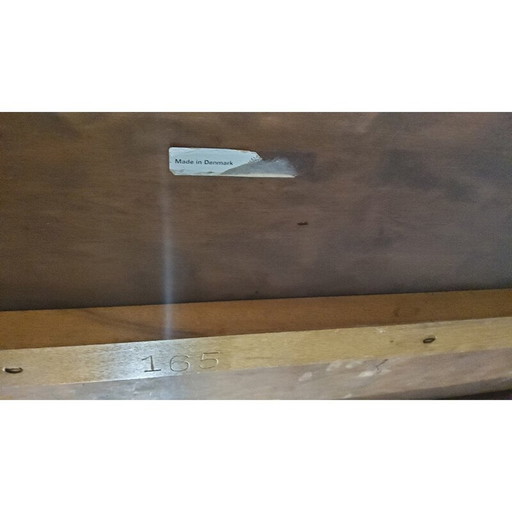 Table basse vintage en bois de rose par Erling Torvits pour Heltborg Møbler, Danemark 1960