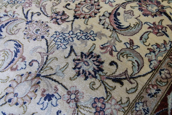 Image 1 of Tapis persan original Qom/Ghom pure soie 121 X 81 cm Top condition