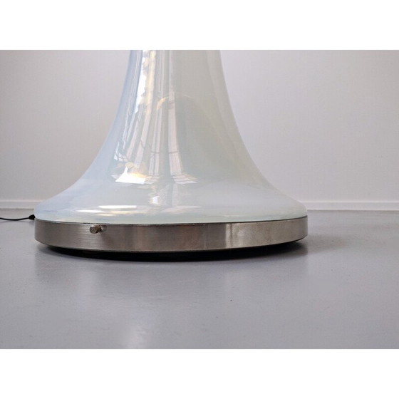 Image 1 of Lampe de table vintage en verre de Murano par Carlo Nason pour Mazzega, Italie 1969s