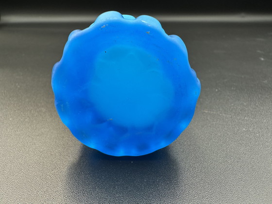 Image 1 of Vase en Überfangglas soufflé à la bouche 60s