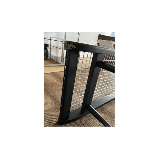 Image 1 of Table basse vintage en laque noire de Georges Tigien, 1960