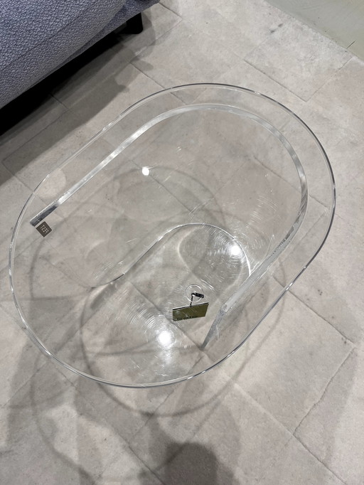 Fest Plateau Side Table Transparent