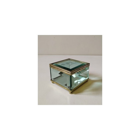 Image 1 of Boîte en verre vintage, 1950