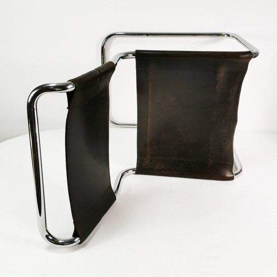 Image 1 of Chaise vintage en cuir S33 de Mart Stam pour Thonet, Autriche 1960