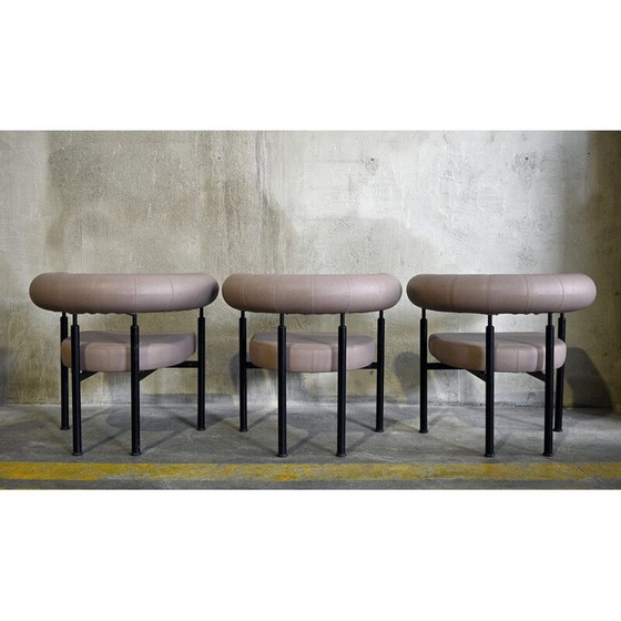 Image 1 of Ensemble de 3 fauteuils Cobra EJ900 vintage par Erik Jørgensen pour Erik Jørgensen Møbelfabrik, 1980