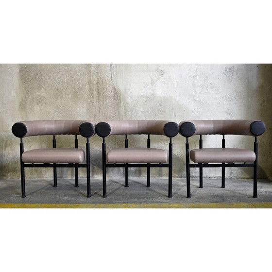 Image 1 of Ensemble de 3 fauteuils Cobra EJ900 vintage par Erik Jørgensen pour Erik Jørgensen Møbelfabrik, 1980