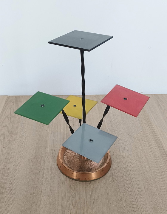 Image 1 of Table à plantes des années 60 avec cinq étagères