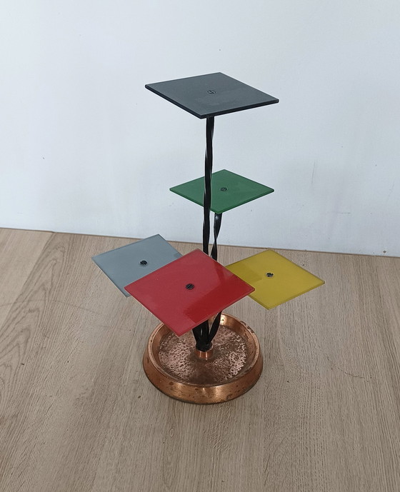 Image 1 of Table à plantes des années 60 avec cinq étagères