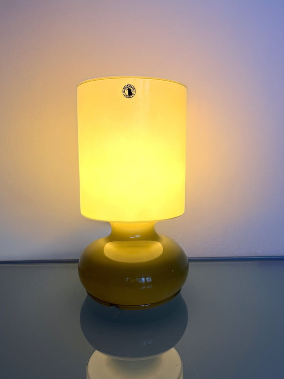 Image 1 of Lampe à poser Ikea Lykta vert mousse