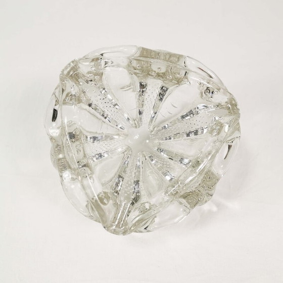 Image 1 of Cendrier vintage en verre, Suède années 1960