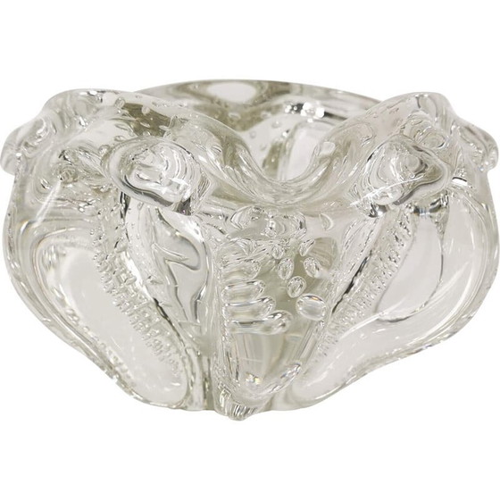 Image 1 of Cendrier vintage en verre, Suède années 1960