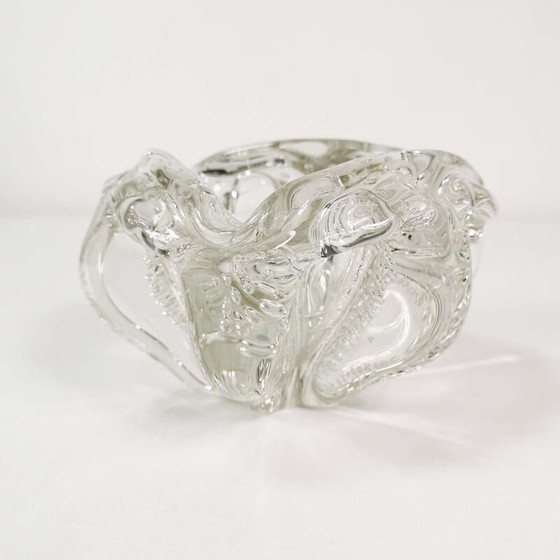 Image 1 of Cendrier vintage en verre, Suède années 1960