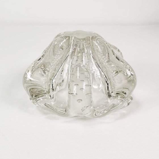 Image 1 of Cendrier vintage en verre, Suède années 1960