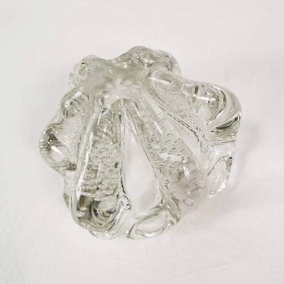 Image 1 of Cendrier vintage en verre, Suède années 1960