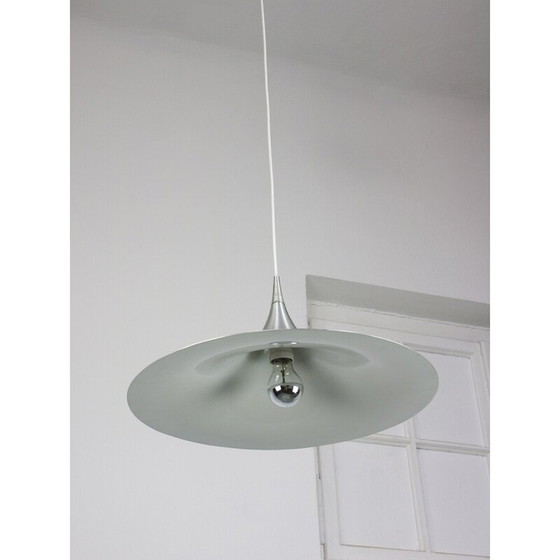 Image 1 of Lampe suspendue vintage en argent par Claus Bonderup & Torsten Thorup