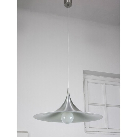 Image 1 of Lampe suspendue vintage en argent par Claus Bonderup & Torsten Thorup