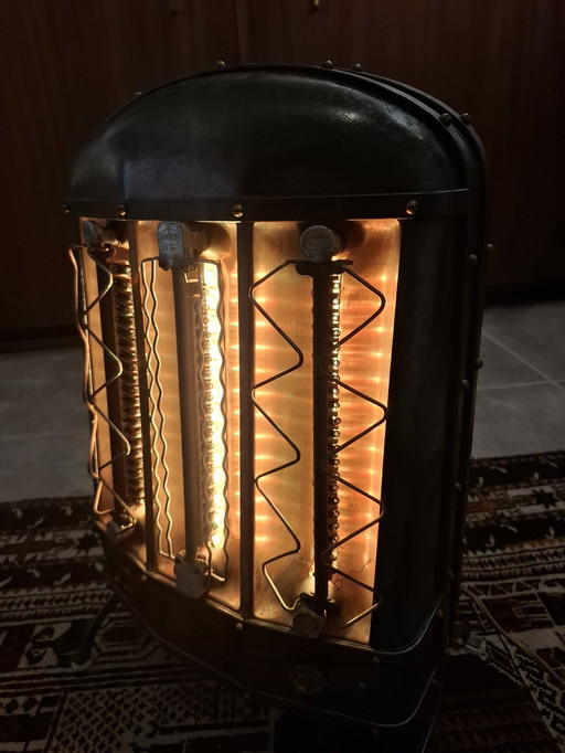 Poêle à réaction vintage