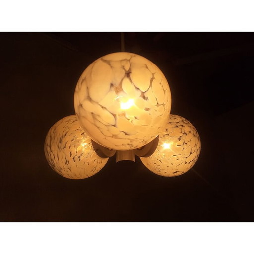 Lustre Spoutnik Atomique du milieu du siècle 1970