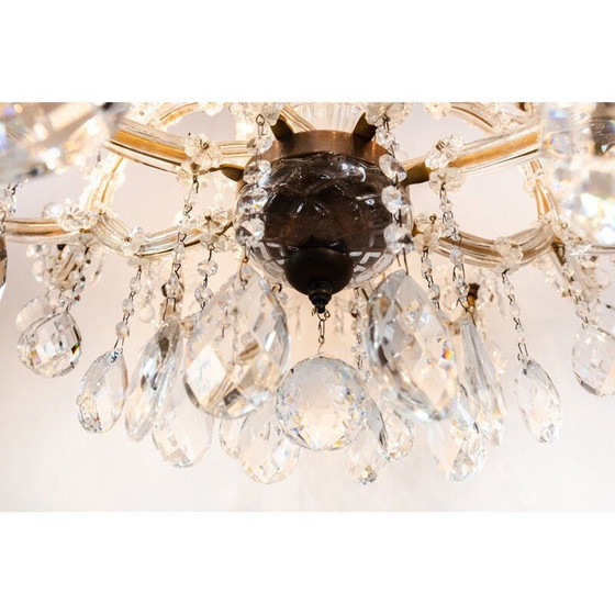 Image 1 of Lustre vintage en laiton, France 1920