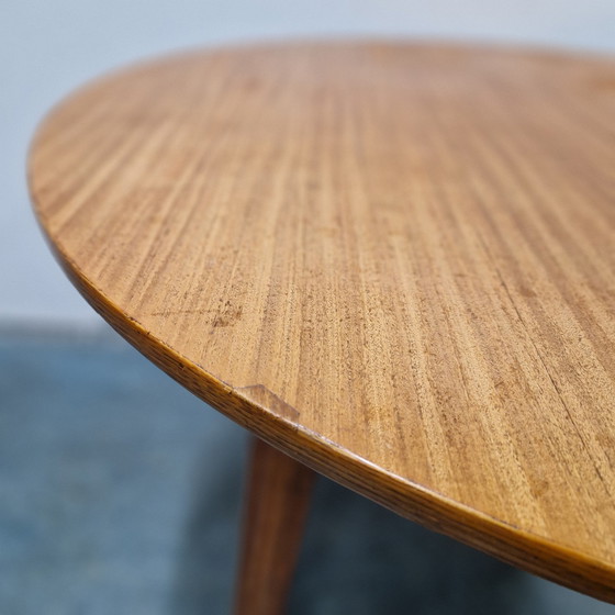 Image 1 of Table à manger ronde pliante vintage