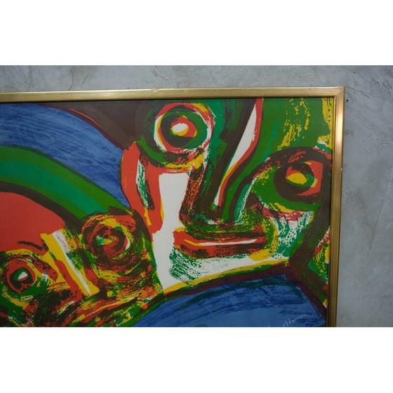 Image 1 of Lithographie abstraite vintage de Bengt Lindström, Suède 1970