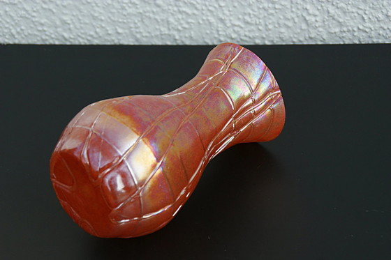 Image 1 of Vase Pallme-König, verre irisé, 1900