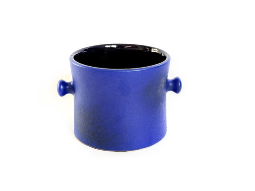 Jardinière en céramique | Marei 4206 Klein Blue | Midcentury West German Pottery